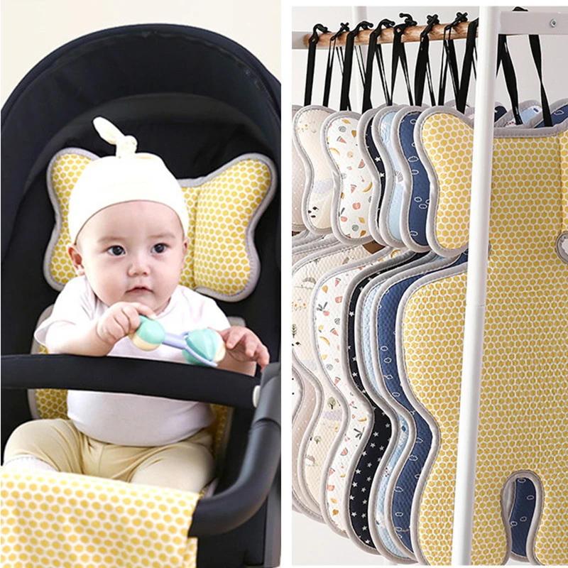 Baby Stroller Cool Seat Mat Cushion Breathable 3D Mesh Cool Cushion Liner for Stroller Car Seat High Chair Stroller Accessories best stroller for kid and baby