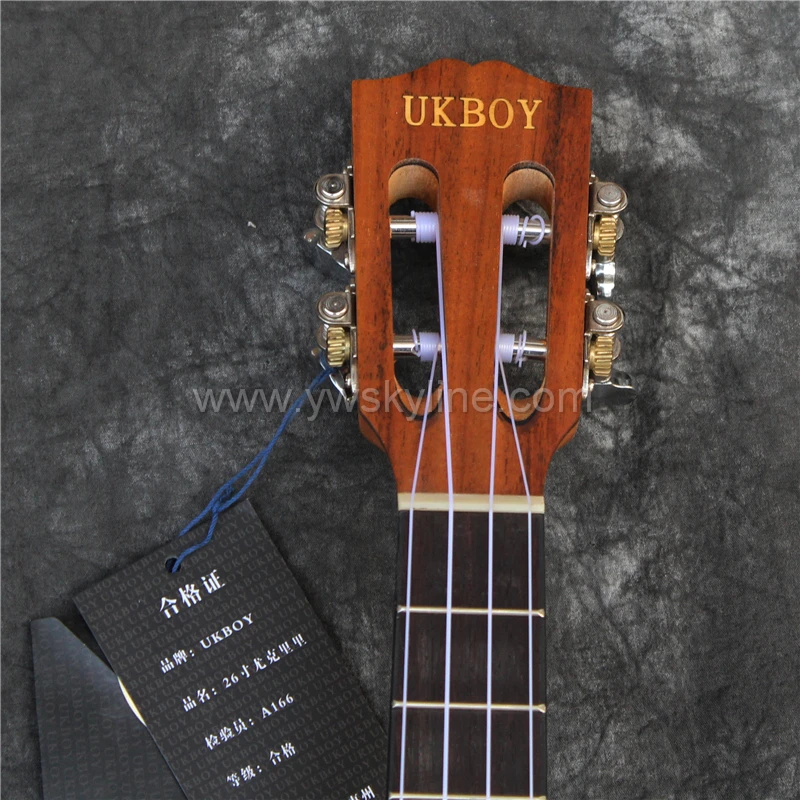 PN-DB603 Твердый Топ UKU BOY tenor ukuleles, твердая деревянная Гавайская гитара