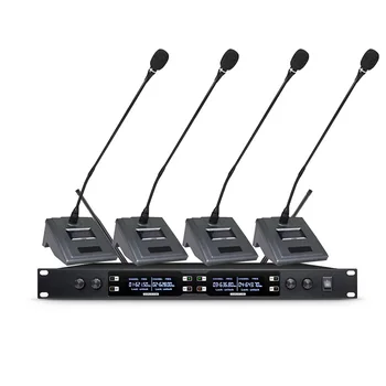

Wireless conference microphone gooseneck collar clip handheld stage performance singing host microphone
