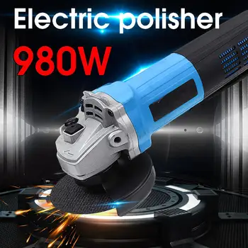 

220V 980W Grinder Portable Electric Angle Grinder Polishing Machine Car Polisher Sanding Machine Orbit Variable Speed Grinding