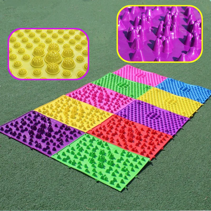 

Anti-slip Bath Mat Reflexology Foot Massager Children Sensory Integration Training Foot Massage Pad Adult Toe Pressure Mat