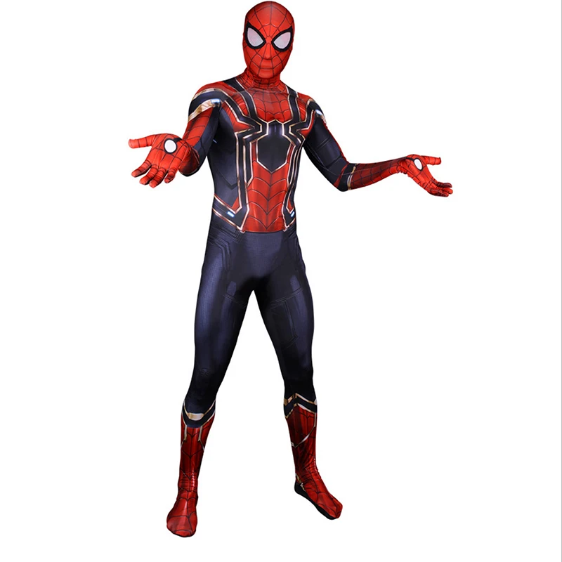Аниме Человека-паука Костюмы для косплея в стиле Питера Паркер костюмы для праздника костюмы униформа на Хэллоуин карнавальный вечерние