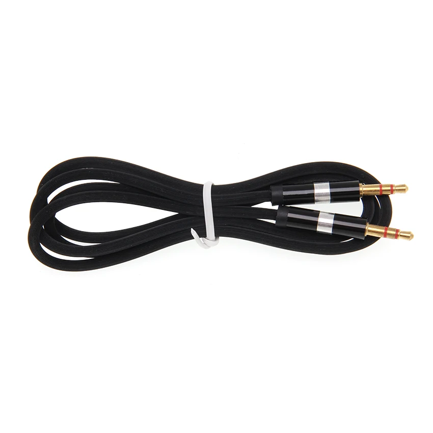 Colorful 3 5mm Male To Male Audio Cable AUX Cable for Headphones IPhones IPads Home Car Stereos Free Shipping 300pcs lot