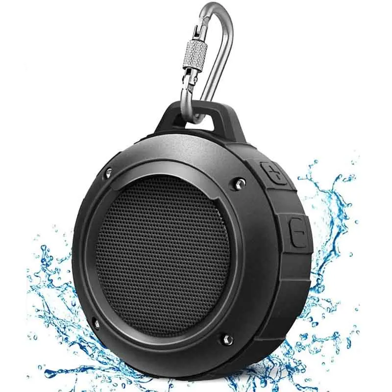 Водонепроницаемая Bluetooth-Колонка IPX6 для душа динамик с микрофоном езды на