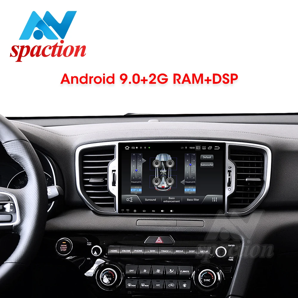 Anspaction автомобильный dvd для KIA sportage 4 QL 2016 2017 2018 с автомобильным Радио стерео