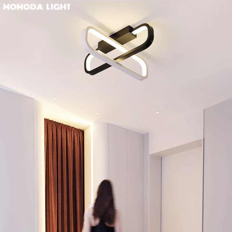 Aisle Ceiling Lights Modern Minimalist Led Home Entrance Hallway Hall Lamps MOMODA Small Nordic Creative Balcony Fixtures | Лампы и