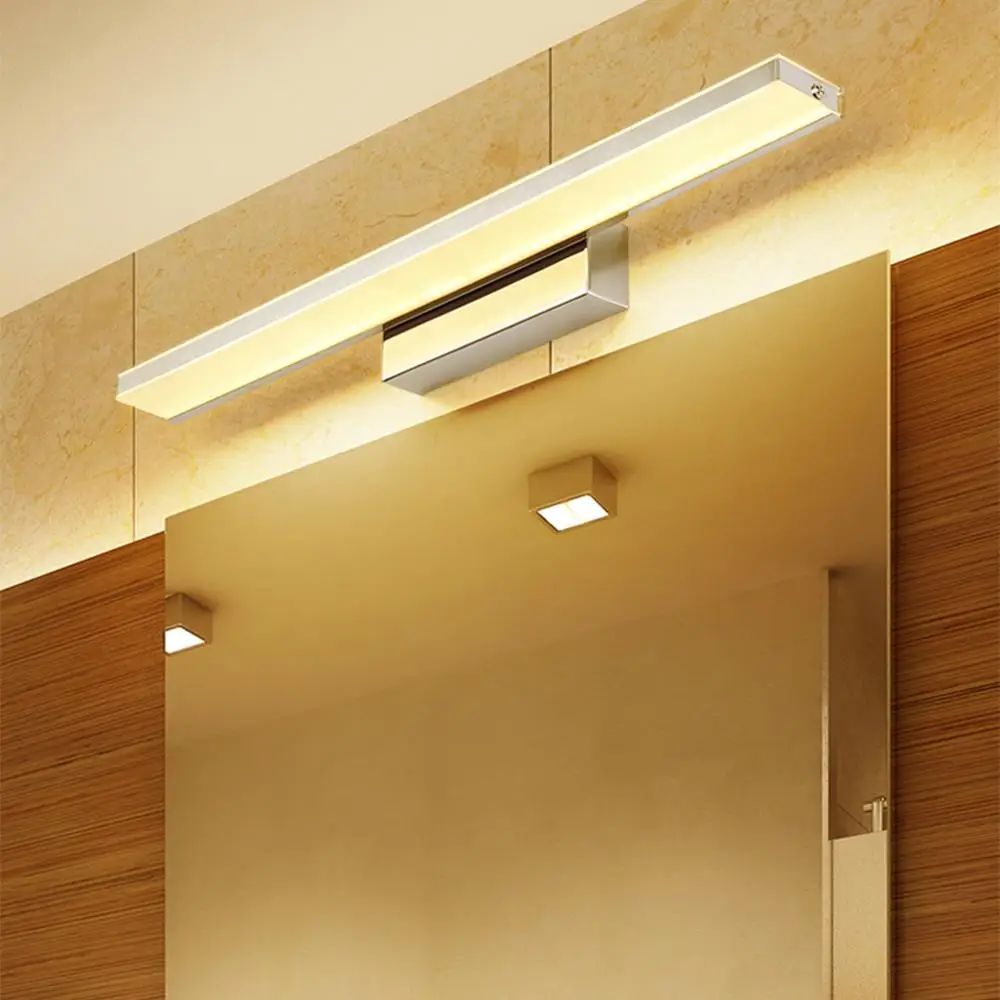 

Led Mirror Light Acrylic Dressing Table Bathroom Lighting Waterproof 9/12W Upscale Wall Lamp Luminous Makeup Vanity Wall Light