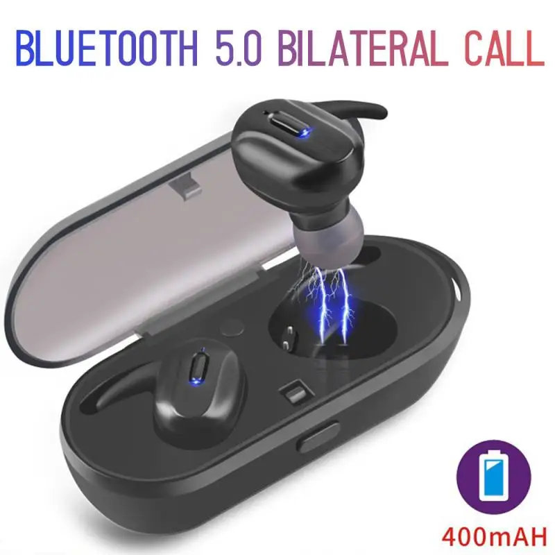 Новинка Мини T26 в уши Bluetooth 5,0 стерео гарнитура TWS наушники беспроводные наушники стереонаушники для музыки