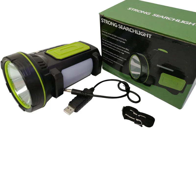 

882B Mini Portable Searchlight Manufacturers Supply Multi-functional Chargeable Hand Ore Household Spotlight