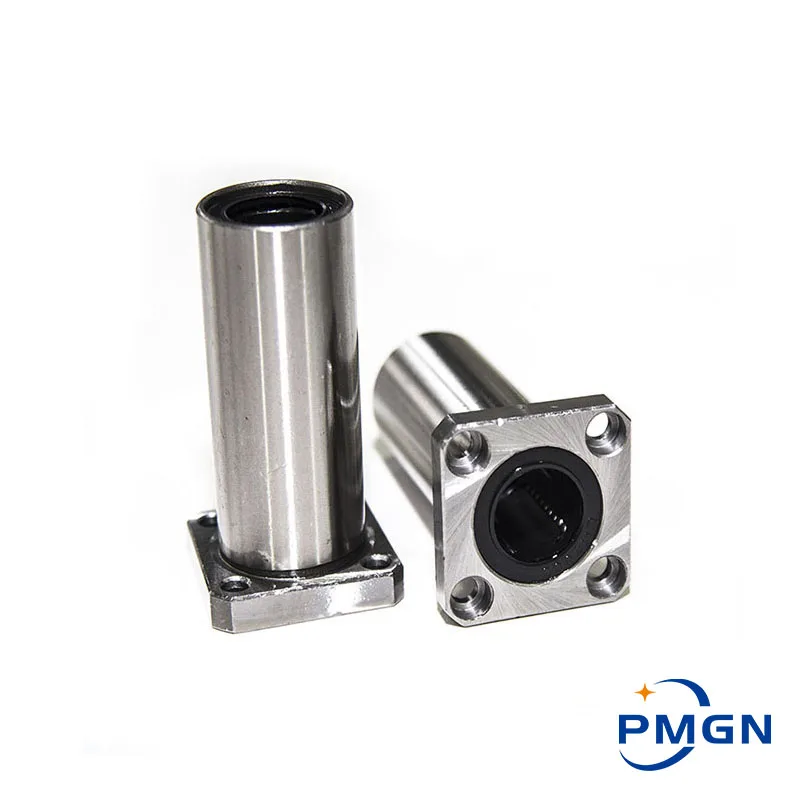 Longo tipo Flange Retangular Rolamento Linear Cnc Linear Bush por 3d Peças de Impressora Alta Qualidade Pcs Lmk8luu Lmk10luu Lmk12luu