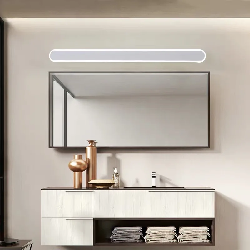 led mirror headlight simple modern creative mirror lamp