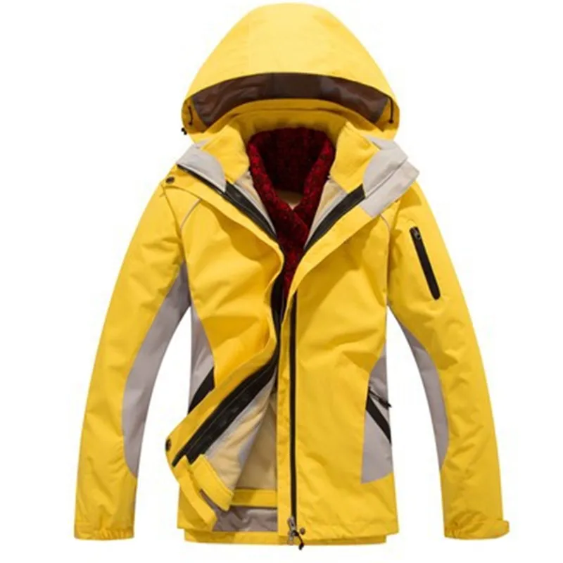 Супер теплый зимний женский лыжный альпинистский походный костюм куртка для спорта на открытом воздухе большой размер S-XXXL куртки для катания на лыжах - Цвет: 01-Jacket