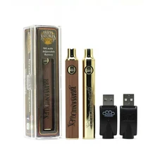 Батарейка CBD BK с 510 нитью, usb зарядка, Vape ручка, 900 мАч/650 мАч, BK, батарея для подогрева, для толстых масляных картриджей, набор атомайзеров, SUB TWO