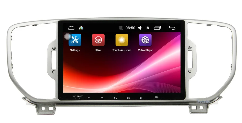 Flash Deal 9 inch 4G RAM 64G ROM Android 8.1 car dvd player fit for Kia sportage 2016 2017 car pc gps navigation car stereo Radio head unit 2