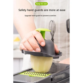 

Potato With Handle Stainless Steel Home Onion Vegetable Chopper Kitchen Food Slicer Tools Portable