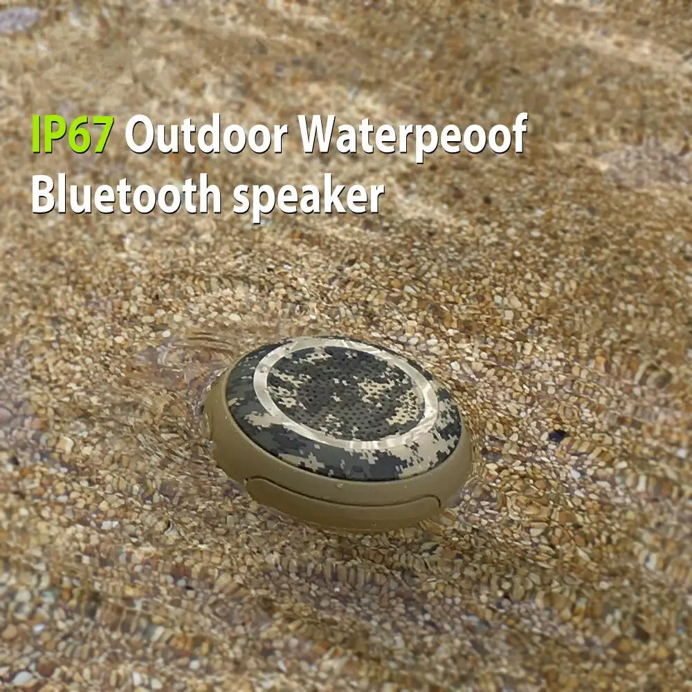 Открытый IPX7 водонепроницаемый беспроводной bluetooth динамик плавающий звук на воде TWS межсоединение мини-карта флэш памяти TF портативный сабвуфер