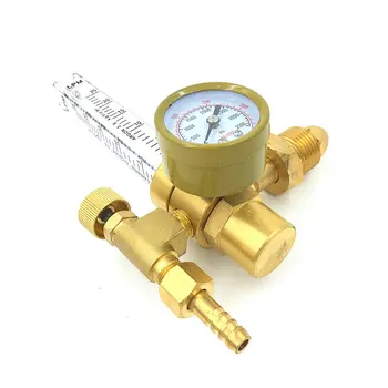 

AR191 Argon Flow Meter Pressure Gas Flow Regulator Reducer Pressure Gas Flowmeter Welding Gauge Welder