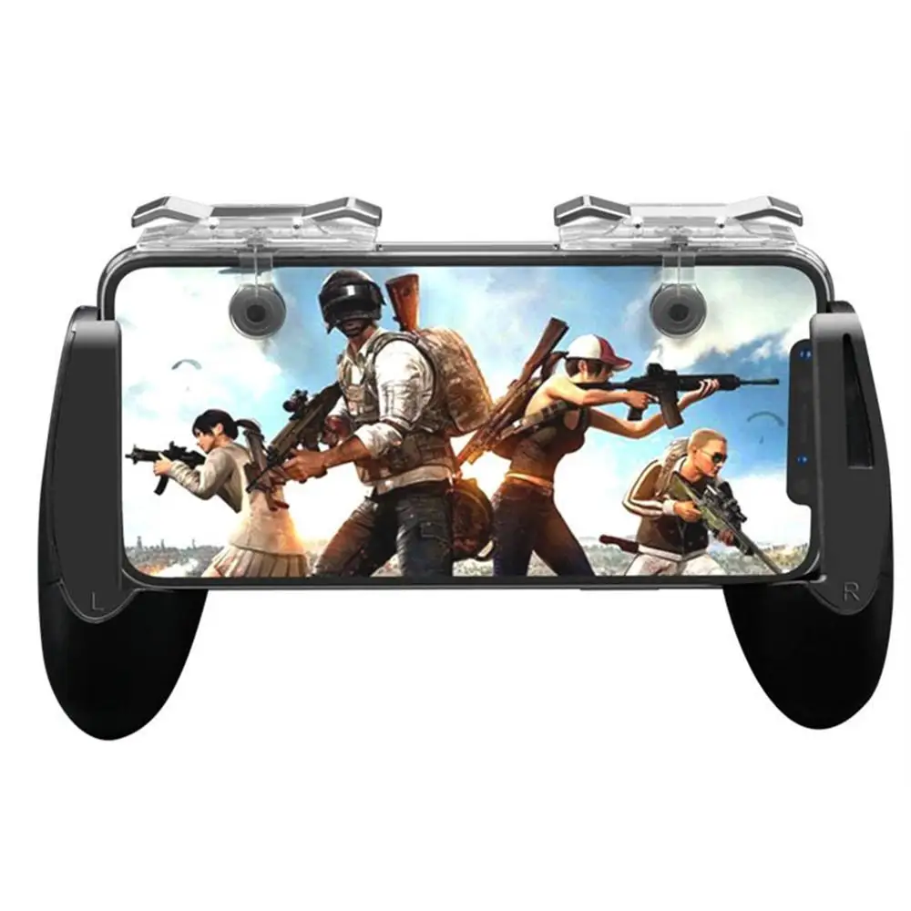 

2pcs Mobile Gamepad Joystick Game Aim Key L1R1 Trigger Fire Button Aim Gaming Shooter Controller for PUBG Joypad Mobile Phone