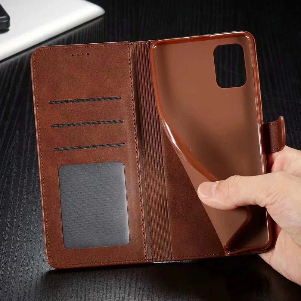 Leather Wallet Flip Phone Case - Elegant and Durable Cover