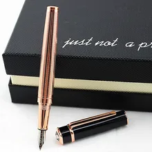 Высококачественная Алмазная авторучка Средний NIB 0,5 мм, уникальная стильная яркая черная Коллекционная подарочная ручка для офисного бизнеса
