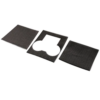 

Central Console Control Panel Armrest Cup Holders Trim for Tesla Model 3