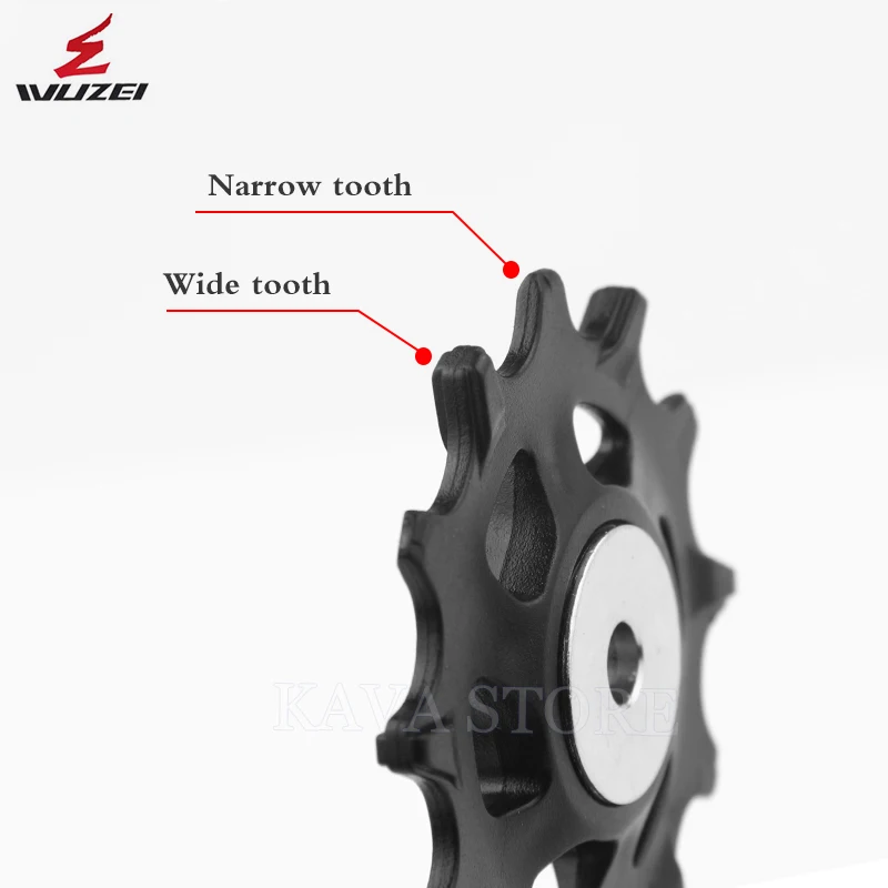 WUZEI MTB Bicycle Pulley Whee 11T 12T 13T 17T Road Bike Jockey