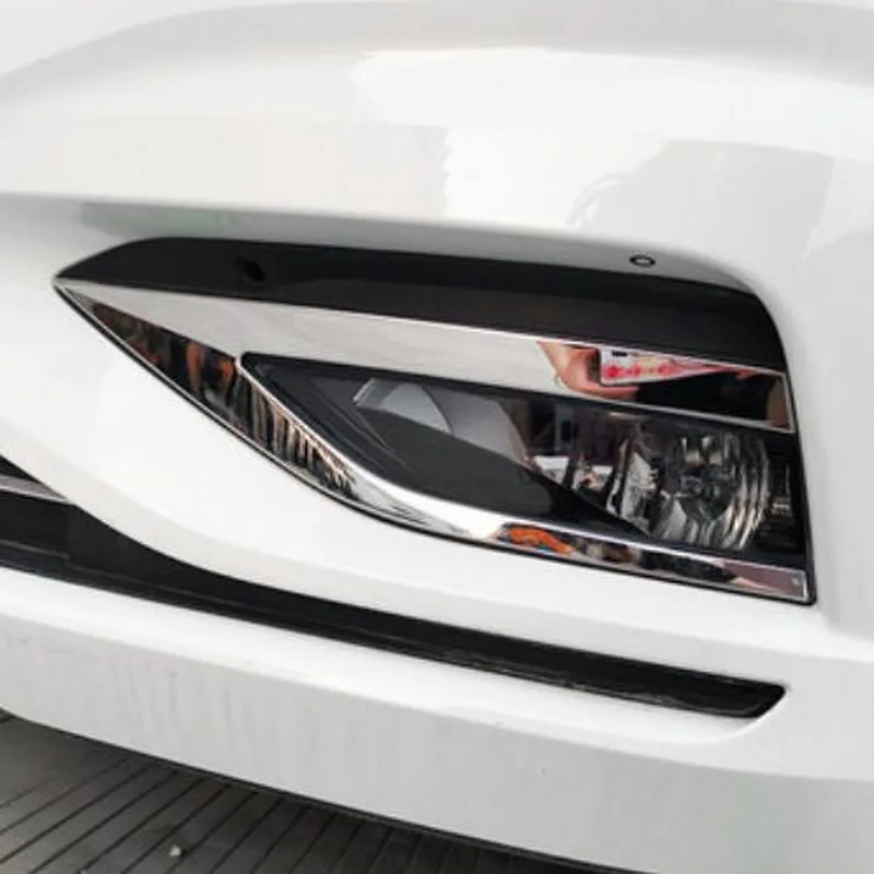 Наклейки Tonlinker для внешней передней противотуманной фары чехол Volkswagen Jetta MK7 2019 20