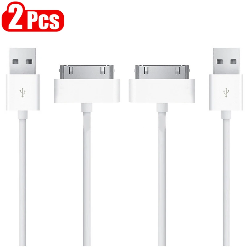 2 шт. 30-контактный USB-кабель для зарядки и передачи данных | Мобильные телефоны