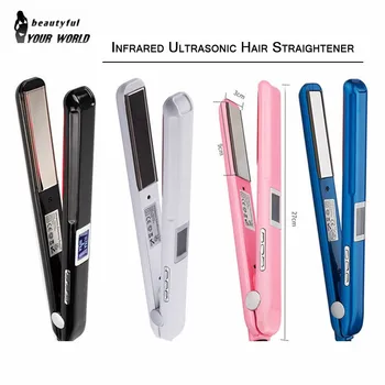 

LCD Display Ultrasonic Infrared Hair Care Iron Professional Hair Treament Styler Tools Cold Iron Recovers Damaged Hair