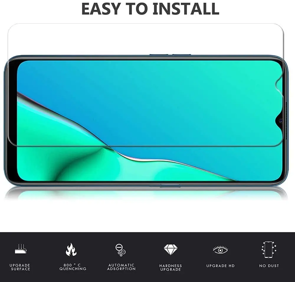 For OPPO A54 Cover Tempered Glass for OPPO A 54 A54 5G Glass Screen Protector For Oppoa54 4G Transparent HD Glass Opo opp mobile phone screen protector