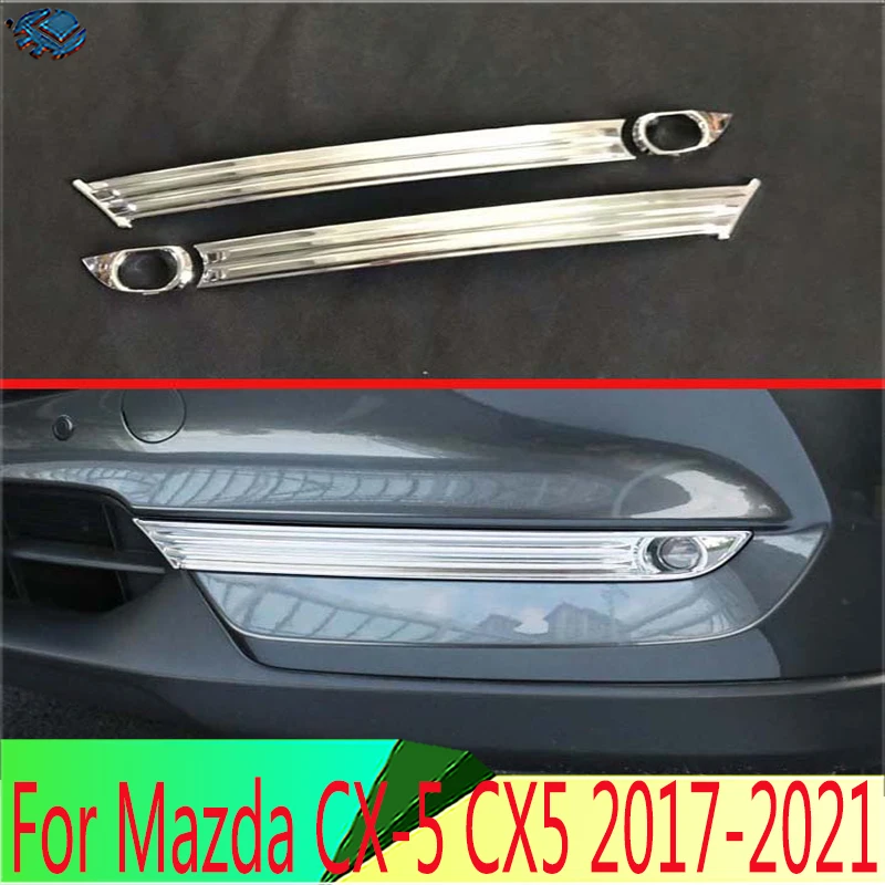 

Крышка противотуманной фасветильник для Mazda CX-5 CX5 2017-2021 ABS Chrome