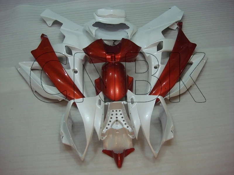 for YZF600 R6 07 Bodywork YZF 2006 Pearl White Orange Gold Full Body Kits YAMAHA YZFR6 - 2007 Fairings | Автомобили и мотоциклы