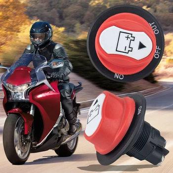 

32V 50A Battery Switch Outdoor Personal Car Parts On-Off-Out Disconnect Kill Switch Decoration for Car Boat Marine RV