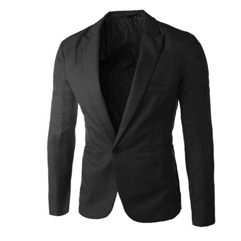 Black Пиджак мужской летний костюм куртка veste homme костюм Блейзер Masculino Slim Fit sobretudo masculino вечерние мужские куртки - Цвет: Black