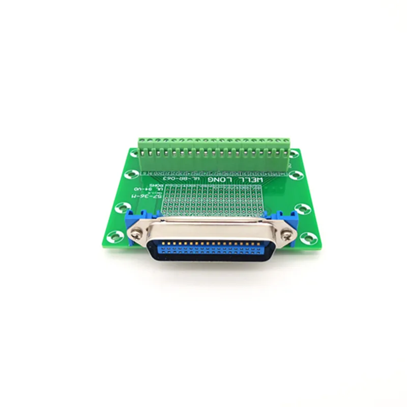 57 серия 36-Pin 0,08" Мужской коннектор Breakout Board