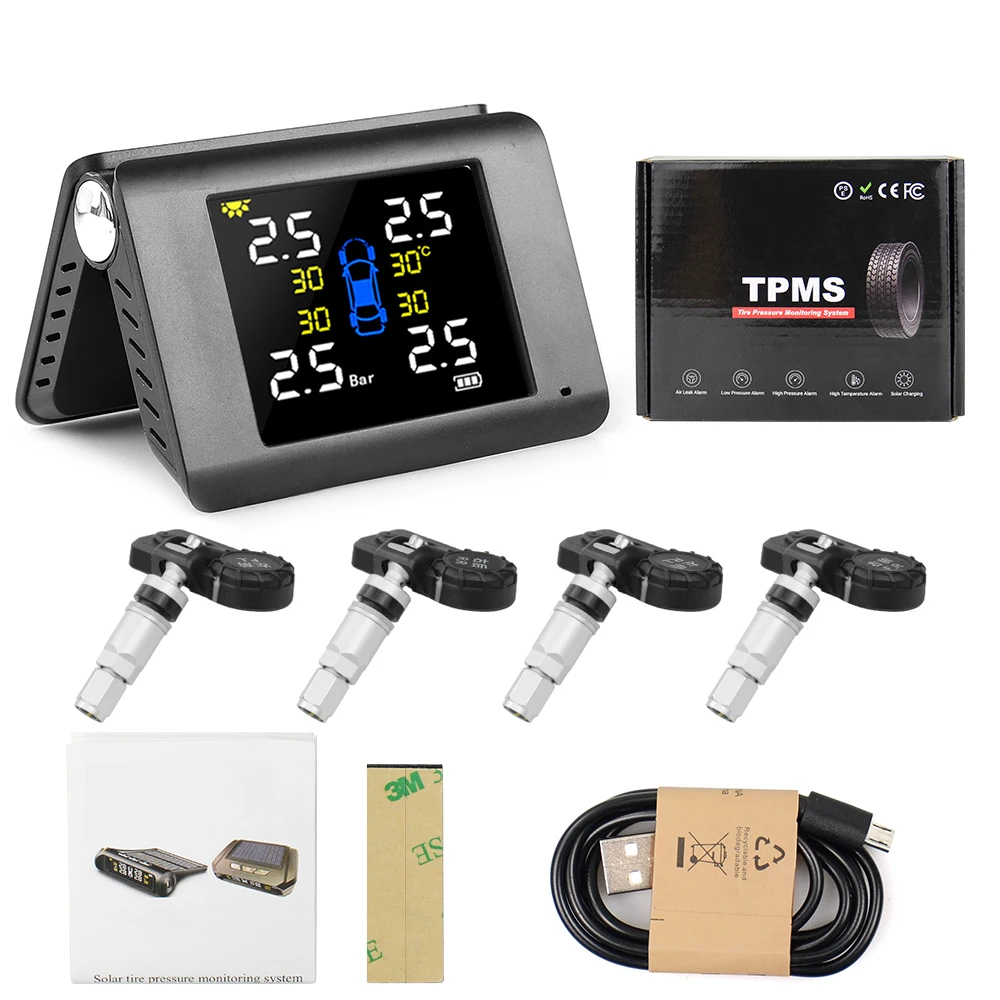 ο TPMS  ڵ Ÿ̾ з ͸  ý, ¾籤 LED ÷ 4   Ǵ ܺ 