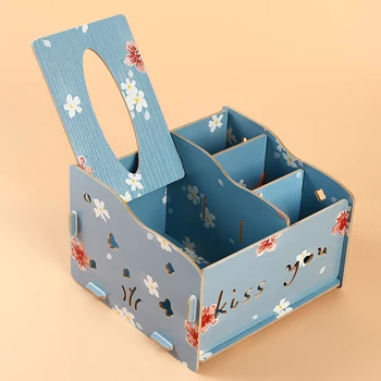 

Tissue Box Accessory Dustproof Lightweight Home White Blank Durable Decoration Solid Wood Water Resistance Craft Kids Rectangle