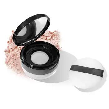 

15g Empty Cosmetic Sifter Loose Powder Jar Container Puff Box Makeup Travel