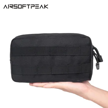 

AIRSOFTPEAK Tactical EDC Pouch Military Belt Pouch Hunting Pack Tool Pocket Accessories Bag Army Utility Field Sundries Pouch