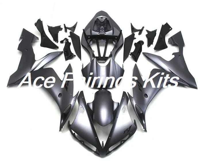 Топ впрыска ABS мотоцикл обтекатель подходит для Yamaha R1 2004 2005 2006 04 05 06 YZF R1 Полный обтекатели наборы Серый