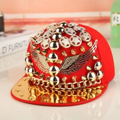 2 Ноготь с заклепкой из змеиной кожи ручной работы, роскошный бренд Snapback для женщин, мужчин, белый, черный, новинка, бейсболка, шапки - Цвет: 2