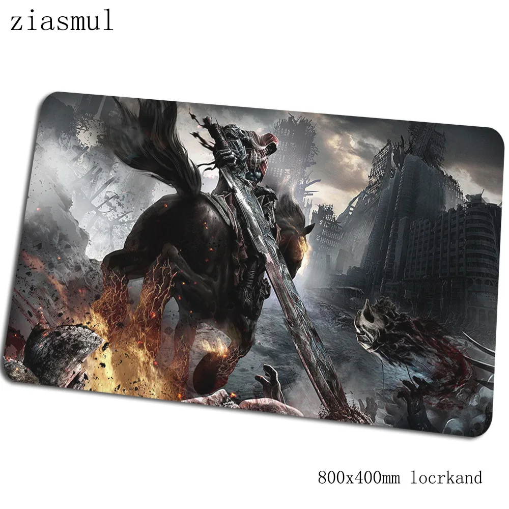 Darksiders коврик для мыши 80x40 см игровой коврик для мыши с изображением аниме гель офисный ноутбук с алюминиевым корпусом стол коврик на день рождения padmouse игры pc gamer коврики - Цвет: Size 800x400x2mm