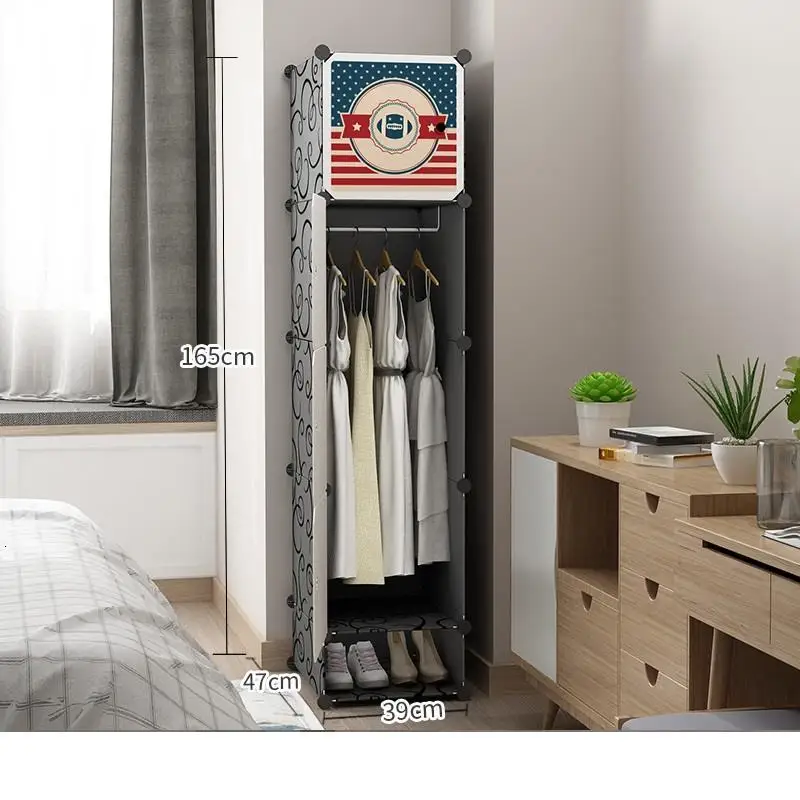 Version C Armazenamento Meble Armoire дальность хранения комод для спальни Guarda Roupa шкаф Mueble De Dormitorio гардероб - Цвет: Version C