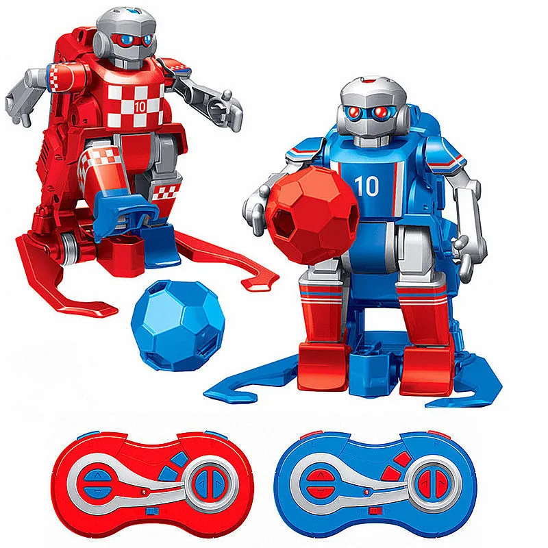 

2.4G Remote Control Football Robot Parent And Child Interactive Multi-seat Battle Game Robot Electric Toys