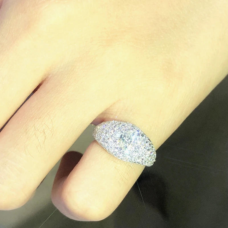 luxury 18k gold diamond ring Engagement&Wedding Natural Real Diamond Ring Jewellery have certificate luxury 18k gold diamond ring Engagement&Wedding Natural Real Diamond Ring Jewellery have certificate