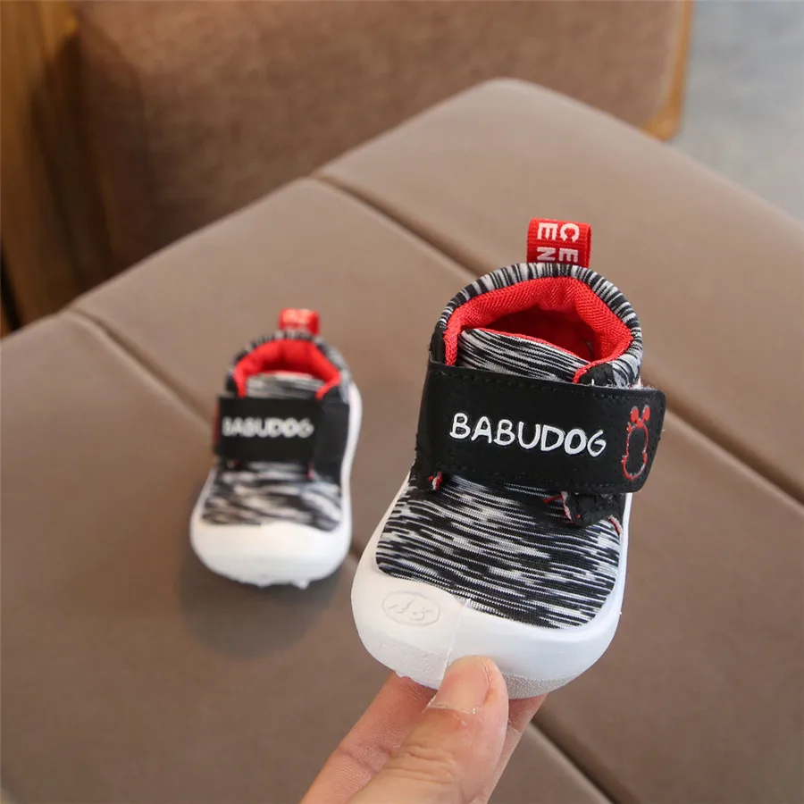 kids cotton sneakers boys non-slip fashion shoes sneakers kids sneakers girls basket sport shoes krampon futbol orjinal 40J24 (1)