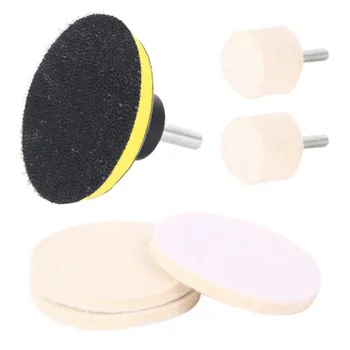 

7pcs Polishing Pad Wheel Repair Tools Vehicle Windows Scratch Remover Kit Car