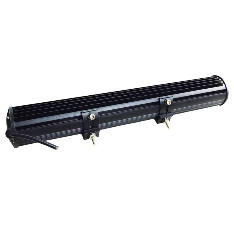 10Inch 144W LED Work Light Bar SPOT FLOOD COMBO Beam Quad Row Offroad Truck UTE