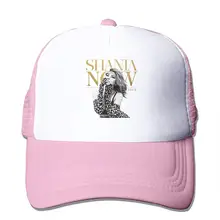 Tsdfcshana Twain прекрасный логотип музыкальной группы Дальнобойщик шляпа бейсбольная Кепка Сетка Черная кепка для подростков и взрослых