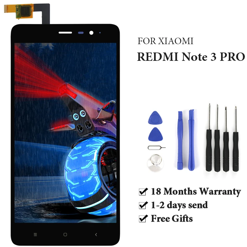 ЖК-сенсорный экран для Redmi Note 3 Pro OEM дисплей дигитайзер в сборе Xiaomi SE запасная
